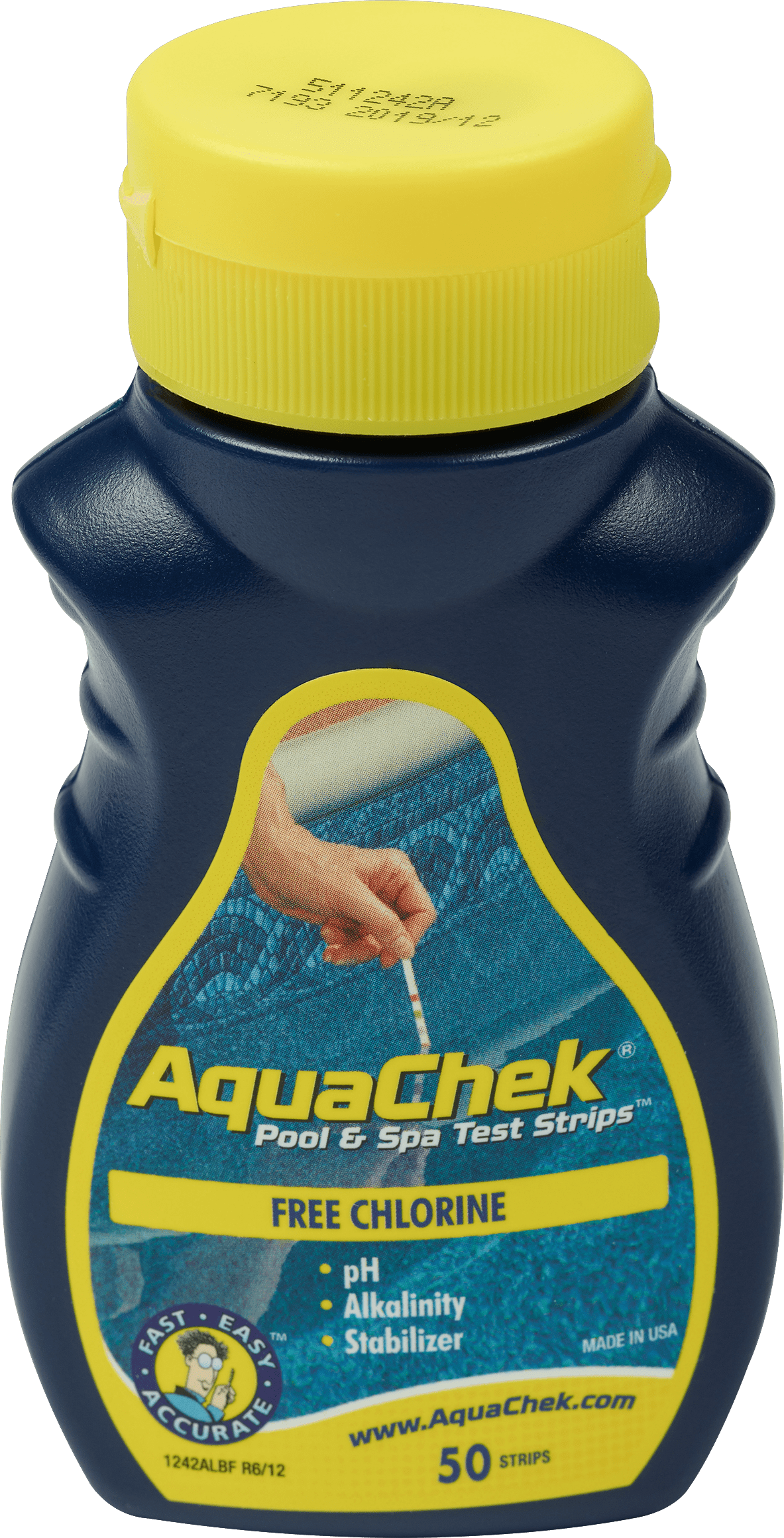 Aquachek 4 In 1 Test Strips-Yellow - GLOBAL POOL PRODUCTS